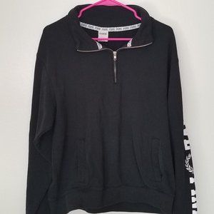 HALF ZIP SWEATSHIRT